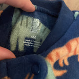 Dino Zip Up Pajama | 3-6 mo | Carter's