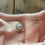 Pink Ruffle Shoulder Romper | Wonder Nation