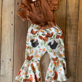 Chicken Two Piece Set | 0-3 mo