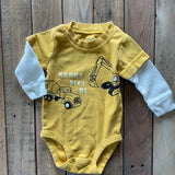 Construction Long Sleeve Onesie | Carter's