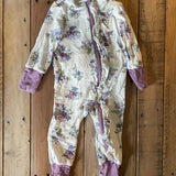 Lavender Zip Up Pajama | 0-3 mo | Angel Dear