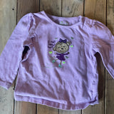 Pink Monkey Long Sleeve | 12-18 mo