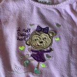 Pink Monkey Long Sleeve | 12-18 mo