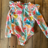Sea One Piece Swimsuit | 12-18 mo | Wonder Nation