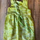 Green Tye Dye Dress | 12-18 mo