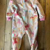 Fleece Unicorn  Zip Up Pajama | 12-18 mo | Kids HQ