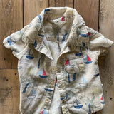 Come Sail Away Button Up Vacay Shirt | iBaby