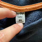 Navy Crewneck Sweater | Dopo Dopo Baby