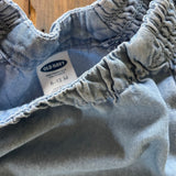 Denim Ruffle Romper | Old Navy