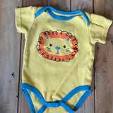 Yellow Lion Onesie | 3-6 mo
