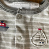 Ship & Boat Onesie| 3-6 mo | First Impressions