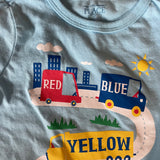 Colorful Trains Tee | 2T | Children's Place