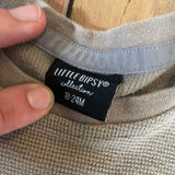 Grey Long Sleeve | 18-24 mo | Little Bipsy