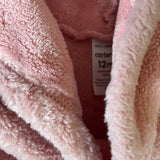 Pink Fuzzy Hoodie | 9-12 mo | Carter's