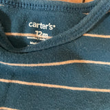 Striped Long Sleeve Onesie | 9-12 mo | Carter's