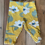 Yellow Floral Leggings | 3-6 mo | Carter's