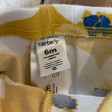 Yellow Floral Leggings | 3-6 mo | Carter's