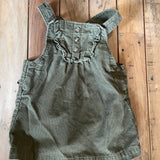 Olive Jumper Dress | 3-6 mo