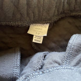 Grey Quilted Pants | Mini Grayson
