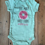 Mint Donut Onesie | 3-6 mo