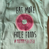 Mint Donut Onesie | 3-6 mo