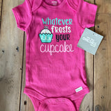Pink Cupcake Onesie | 3-6 mo