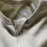 Plain Green Zip Up Pajama | Cloud Island