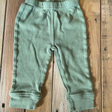 Green Sweatpants | 3-6 mo | HB