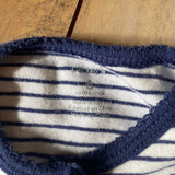 Stripe Crab Romper | 3-6 mo | Carter's