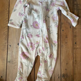 Daisy Zip Up Pajama | 3-6 mo | Carter's