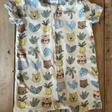 Wild Animals Romper | 3-6 mo | baby