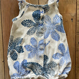 Ocean Flower Romper | 0-3 mo | Carter's