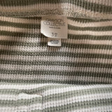 Green and White Striped Pants | Grayson Mini