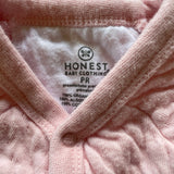 Organic Pink Romper | preemie | Honest Company