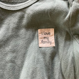 I Love My Family Organic Long Sleeve | Easy Peasy