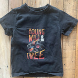 Young, Wild & Three Shirt | 3T | Port & Co