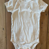 Plain White Onesie | 6-9 mo | Carter's
