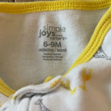 Little Giraffe Zip Up Pajama | 6-9 mo | Carter's