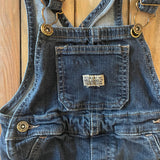 Denim Blue Overalls | 6-9 mo | Wranglers