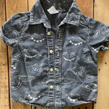 Grey Dino Button Up | Carter's