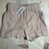 Khaki Drawstring Shorts | newborn | Okie Dokie