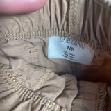 Khaki Drawstring Shorts | newborn | Okie Dokie