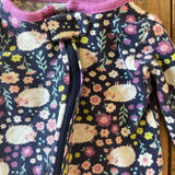 Floral Zip Up Pajama | 6-9 mo | Carter's