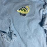 Blue Roar Sleep Gown | newborn | Gerber