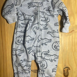 Crocodile Zip Up Pajama | newborn | Carter's