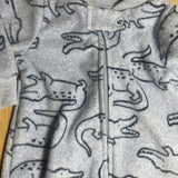 Crocodile Zip Up Pajama | newborn | Carter's