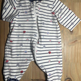 Sporty Zip Up Pajama | newborn | Little Me