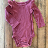 Pink Ruffle Onesie | 6-9 mo | Carter's