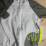 Dino Stripe Zip Up Pajama | newborn | Gerber