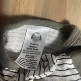 Dino Stripe Zip Up Pajama | newborn | Gerber